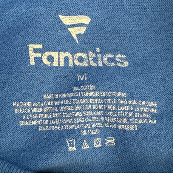 LOS ANGELES DODGERS Fanatics MLB Men Blue 2020 WorldSeries Champions TShirt-MED - Picture 2 of 6